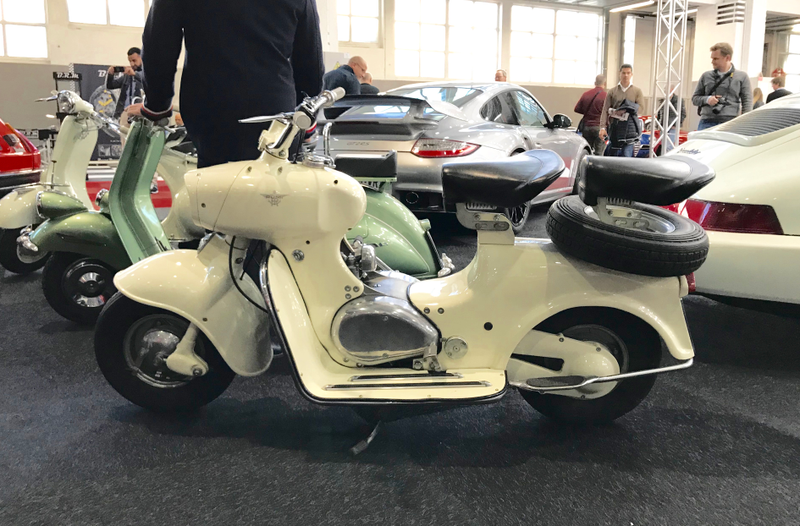 A rare Rumi Formachino scooter.